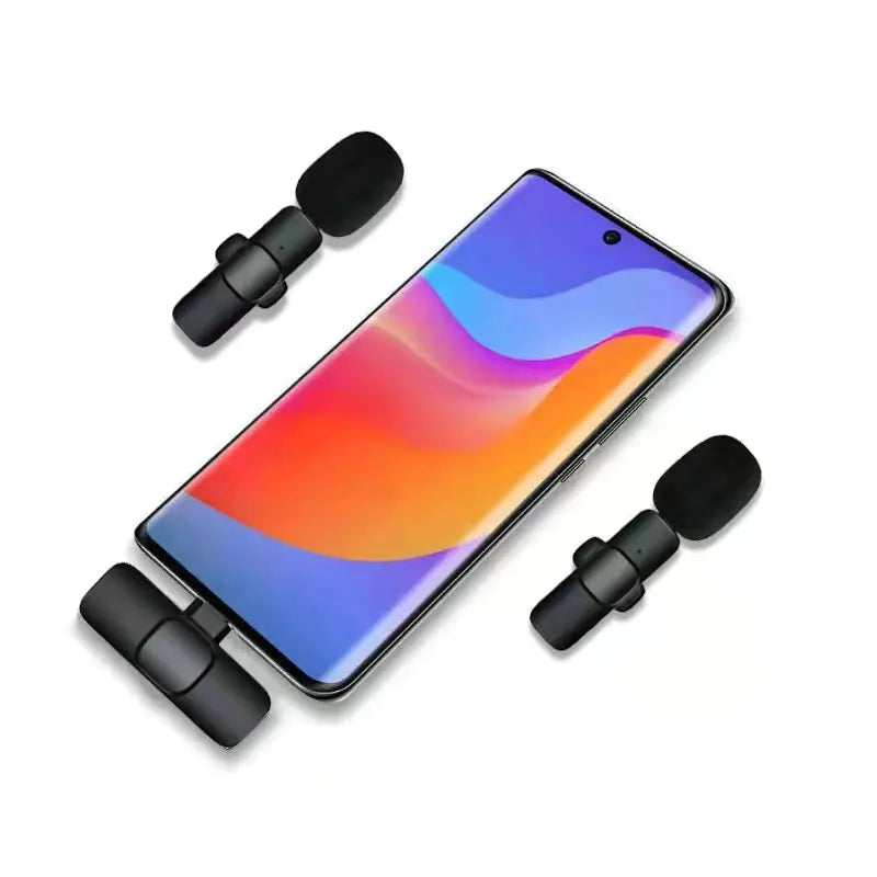 Micrófono Inalámbrico Lavalier Portátil Mini