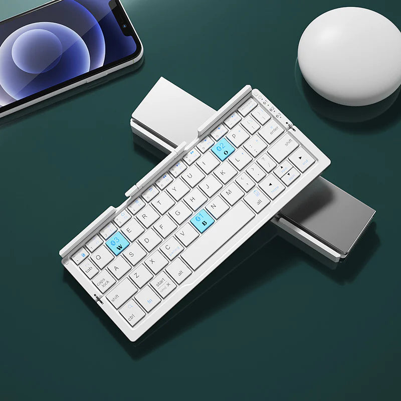 Teclado Bluetooth Plegable Mini