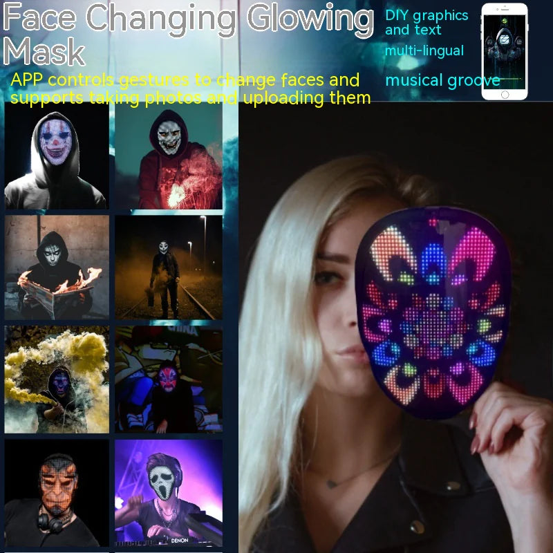 Máscara Facial LED