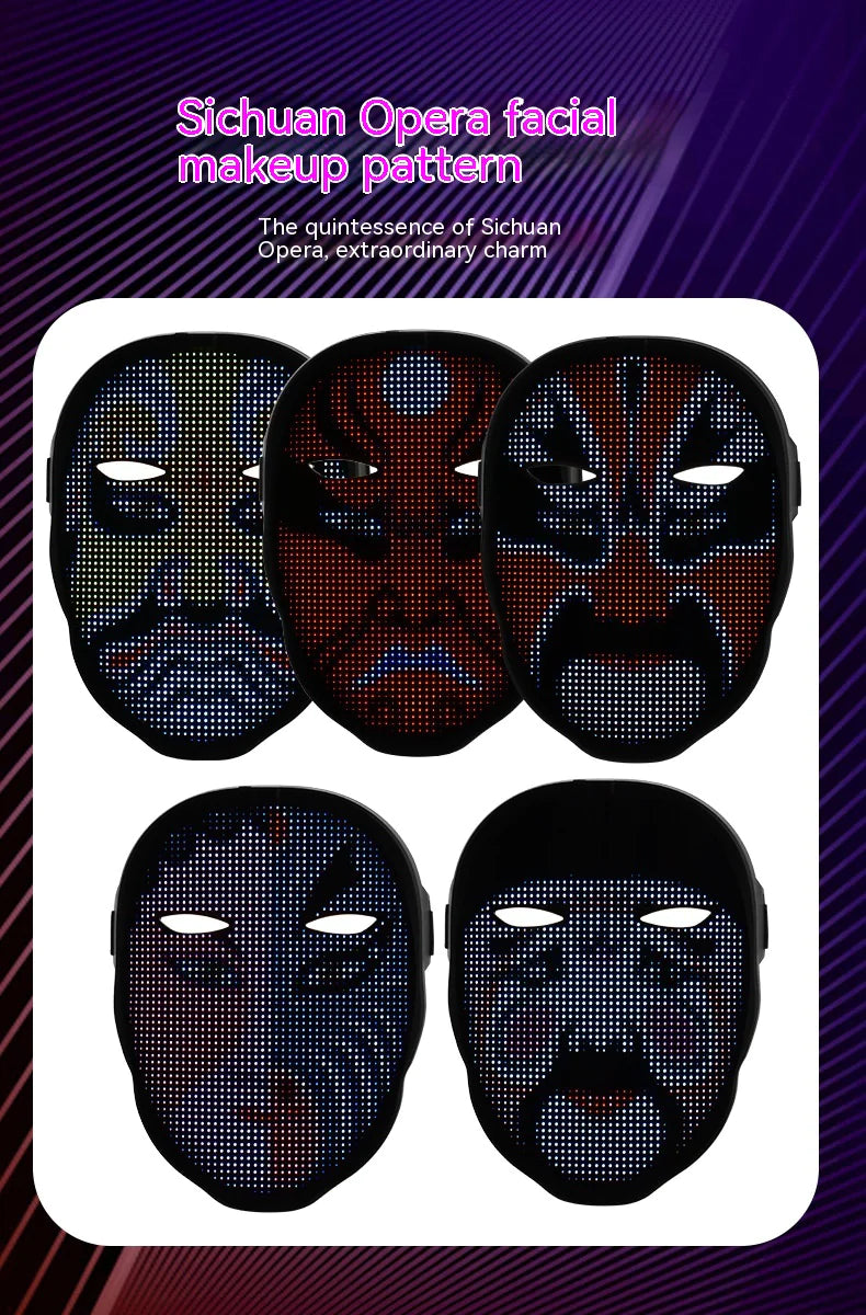 Máscara Facial LED