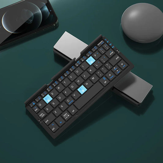 Teclado Bluetooth Plegable Mini